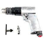 Aougo - perceuse pneumatique rversible 10mm 3 / 8' avec mandrin  cl outils pneumatiques