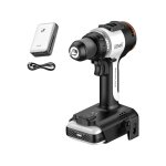 Perceuse sans fil 60 nm avec mandrin sans cl� de 1 / 2', 2 vitesses, 18 + 1 r�glages de couple, batterie ...