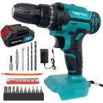 Perceuse, perceuse sans fil, perceuse combine portable, compatible avec la batterie makita, rglage ...