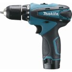 Perceuse visseuse 10, 8 v li - ion 1, 3 ah � 10 mm makita 2 batteries, chargeur, coffret - df330dwj