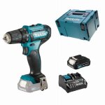 Perceuse visseuse 12 v cxt li - ion  10 mm makita df333dzj (sans batterie ni chargeur)