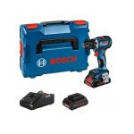 Perceuse visseuse gsr 18v - 90 c bosch - 2 batt. 4. 0ah procore + gal 18v - 40 + coffret l - boxx - 06019k6004 ...