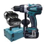 Perceuse visseuse li - ion makita ddf458rf3j - 91 nm + 3 batteries 3, 0ah 18v en makpac Perceuse visseuse li - ion makita ddf458rf3j - 91 nm + 3 batteries 3, 0ah 18v en makpac