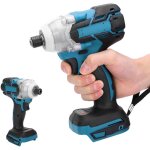 Sjlerst perceuse - visseuse makita 21v, tournevis, outil �lectrique au lithium, cl� � chocs sans fil ...