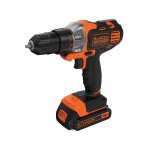 Perceuse - visseuse multievo sans - fil 18v black + decker (livre avec 1 batterie 1, 5 ah + chargeur ...