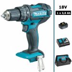 Makita ? perceuse visseuse � percussion 18v 62nm ? 1 batterie 3ah ? sac de transport inclus ? moteur ...