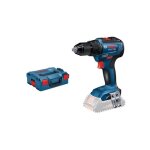 Perceuse - visseuse a percussion 18v gsb 18v - 55 (sans batterie ni chargeur) + coffret l - boxx bosch ...