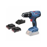 Perceuse - visseuse a percussion bosch professional gsb 18v - 21 + 2 batteries 2, 0ah + lboxx 35mm - ...