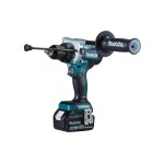 Perceuse visseuse � percussion makita dhp486rtj 18v - 2 batteries li - ion 5 ah + chargeur rapide + makpac ...
