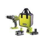 Ryobi - perceuse - visseuse a percussion one + r18pd3 - 242s