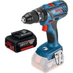 Bosch - perceuse - visseuse � percussion sans fil gsb 18v - 28 / 1x batterie 5, 0 ah