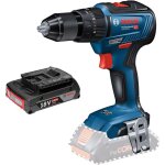 Perceuse - visseuse � percussion sans fil gsb 18v - 55 bosch / 1x batterie 2, 0 ah