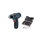 Perceuse - visseuse sans fil 12 v gsr 12v - 15 bosch avec 2 batteries 2, 0 ah et chargeur, y compris ...
