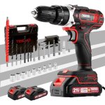 Perceuse visseuse sans fil 21v pour batterie makita 2 batteries 4. 0ah, 90nm max perceuse percussion ...