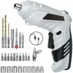 Ersandy - perceuse visseuse sans fil 3. 6nm, visseuse devisseuse 1300mah 3. 6v + 26 accessoires, 2 sens ...