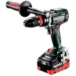 Metabo - perceuse - visseuse sans fil � 3 vitesses bs 18 ltx - 3 bl q i m�tal x 145 l 18v 2x5. 5ah lihd ...