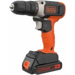 Black + decker outillage - perceuse - visseuse sans fil 18 v, 2 batteries 1, 5 ah bcd001c2 - qw Black + decker outillage - perceuse - visseuse sans fil 18 v, 2 batteries 1, 5 ah bcd001c2 - qw