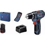 Perceuse - visseuse sans - fil bosch gsr 12v - 15 + 10 accessoires + 2 batterie gba 12v 2, 0ah + chargeur ...