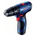 Perceuse - visseuse sans fil bosch professional gsb 120 - li 06019g8100 12 v 2. 0 ah li - ion + 2 batteries ...