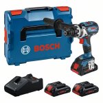 Perceuse - visseuse sans fil gsr 18v - 110 c bosch 3x 4, 0 ah procore batterie + chargeur en l - boxx ...