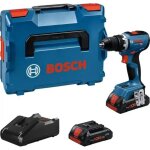 Perceuse - visseuse sans fil gsr 18v - 65 bosch 2x 4, 0 ahprocore et chargeur en l - boxx 136