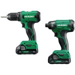 Perceuse - visseuse sans fil kit combin� kc18da 18 v 2 ah 1, 5 - 13 mm