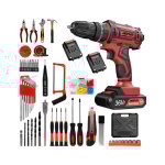 Perceuse visseuse sans fil magicfox 36v avec 100 accessoires, 2 batterie , visseuse devisseuse san fil ...