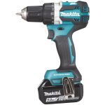 Perceuse - visseuse sans fil makita ddf484rte, 18 v, 2x 5, 0 ah et chargeur dans un coffret de transport ...