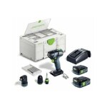 Festool - perceuse - visseuse sans fil txs 12 2, 5 - set avec 2 batteries 12v 2. 5ah - accessoires - ...