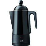 Percolateur design acier noir 6kp