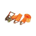 Sangle d'arrimage avec tendeur a cliquet crochets - max. 1000 kg - 4. 5 m x 50 mm arat3 ri8813