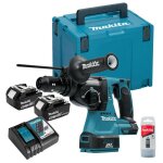 Perfo - burineur makita dhr243rtj 18v lxt sds - plus 2j (2x5, 0 ah) en makpac