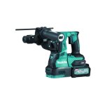 Makita - perforateur et perforateur burineur sans fil sds + 40v 4ah 28mm hr004gm201