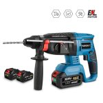 Perforateur - burineur sds - max 850w - 26mm - 4 niveaux rglables perforateur lectrique avec deux batterie ...