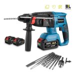 Perforateur - burineur sds - max 850w - 26mm perforateur burineur sans fil - avec batterie et chageur ...