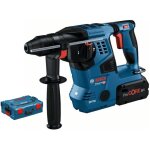 Perforateur sds plus 18v gbh 18 - 28 + 2 batteries 5, 5ah + chargeur + coffret l - boxx - bosch - 0611921005 ...