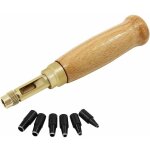 Perforatrice vis pour le cuir - 6 pointes - 1, 5 4 mm - remplaable pour la couture, le cuir, le papier ...
