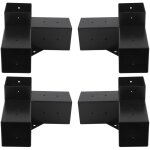 Pergola bracket steel kit de quincaillerie pour support en bois surlev diy pour le travail du bois ...