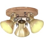 Perle rare plafonnier industriel 25 w laiton 42x27 cm e27