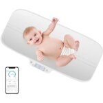 Goplus - pse - bb numrique charge 30kg - balance intelligente bluetooth et application - fonctions ...