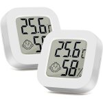 Petit hygrom�tre num�rique thermom�tre int�rieur avec indicateur de confort, moniteur de temp�rature ...