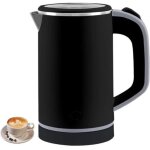 Petite bouilloire de voyage 800 ml, bouilloire de voyage, 5 minutes de cuisson rapide, mini bouilloire ...