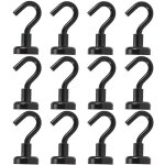 Lot de 12 crochets magntiques en nodyme 8kg crochets pour portes rfrigrateur plafonds ferrures industriell ...