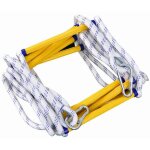 Petites ecrevisses - chelle de corde 10m Échelle de secours incendie avec 2 mousquetons charge 150kg Petites ecrevisses - chelle de corde 10m Échelle de secours incendie avec 2 mousquetons charge 150kg