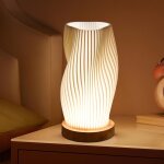 Petite lampe de chevet pour chambre salon, dimmable lampe de table cr�ative moderne, lampe de chevet ...