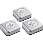 Petite lampe mobile jeu de 3 müller - licht 400136 argent Petite lampe mobile jeu de 3 müller - licht 400136 argent