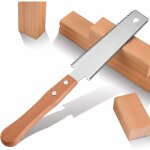 Petite scie  main pour le travail du bois, lame flexible de 15, 2 cm double tranchant manuels, loisirs, ...
