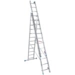 Petra echelle professionnelle transformable en aluminium 3 plans 12 marches