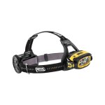 Lampe frontale duo s 1100lm - e80chr - noir / jaune - taille unique - petzl