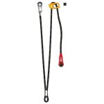 Longe de progression r�glable double progress adjust - y petzl l044aa00 - noir - 95 cm